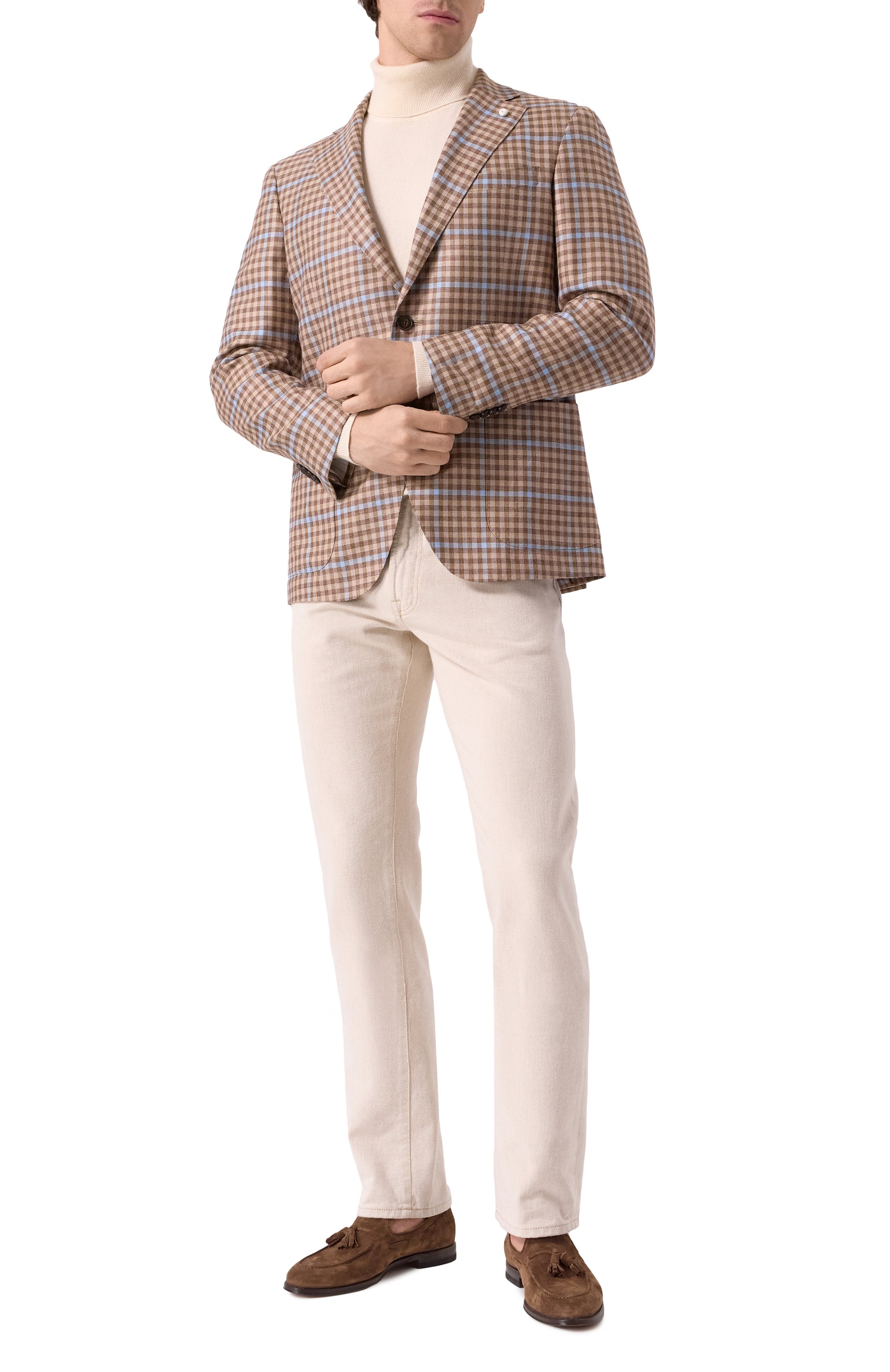 Замшевые лоферы W.GIBBS, арт. 0354005/CAM0SCI0 RAIN, фото 2