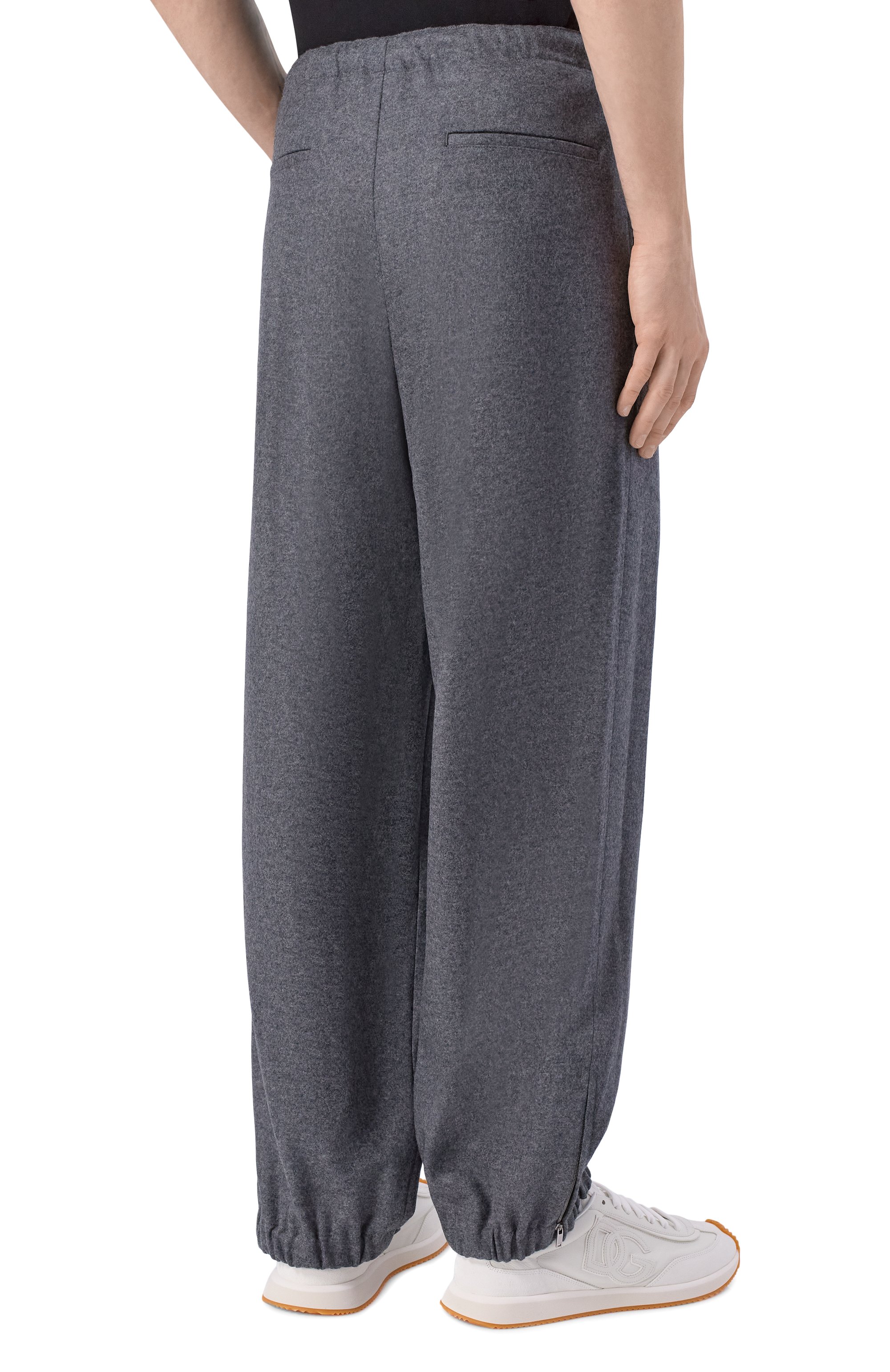Шерстяные джоггеры JIL SANDER, арт. J61KA0068/J40045, фото 4