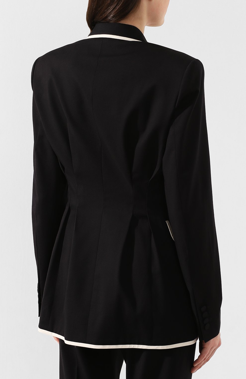 Жакет из смеси хлопка и шерсти DRIES VAN NOTEN, арт. 201-30404-9293, фото 4