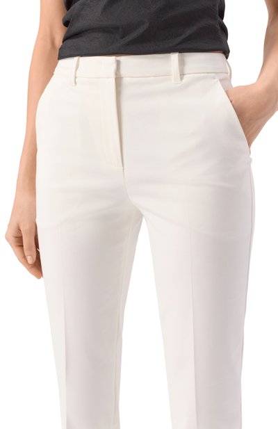 Брюки из хлопка и вискозы EMPORIO ARMANI, арт. EW002568/TE10007, фото 5