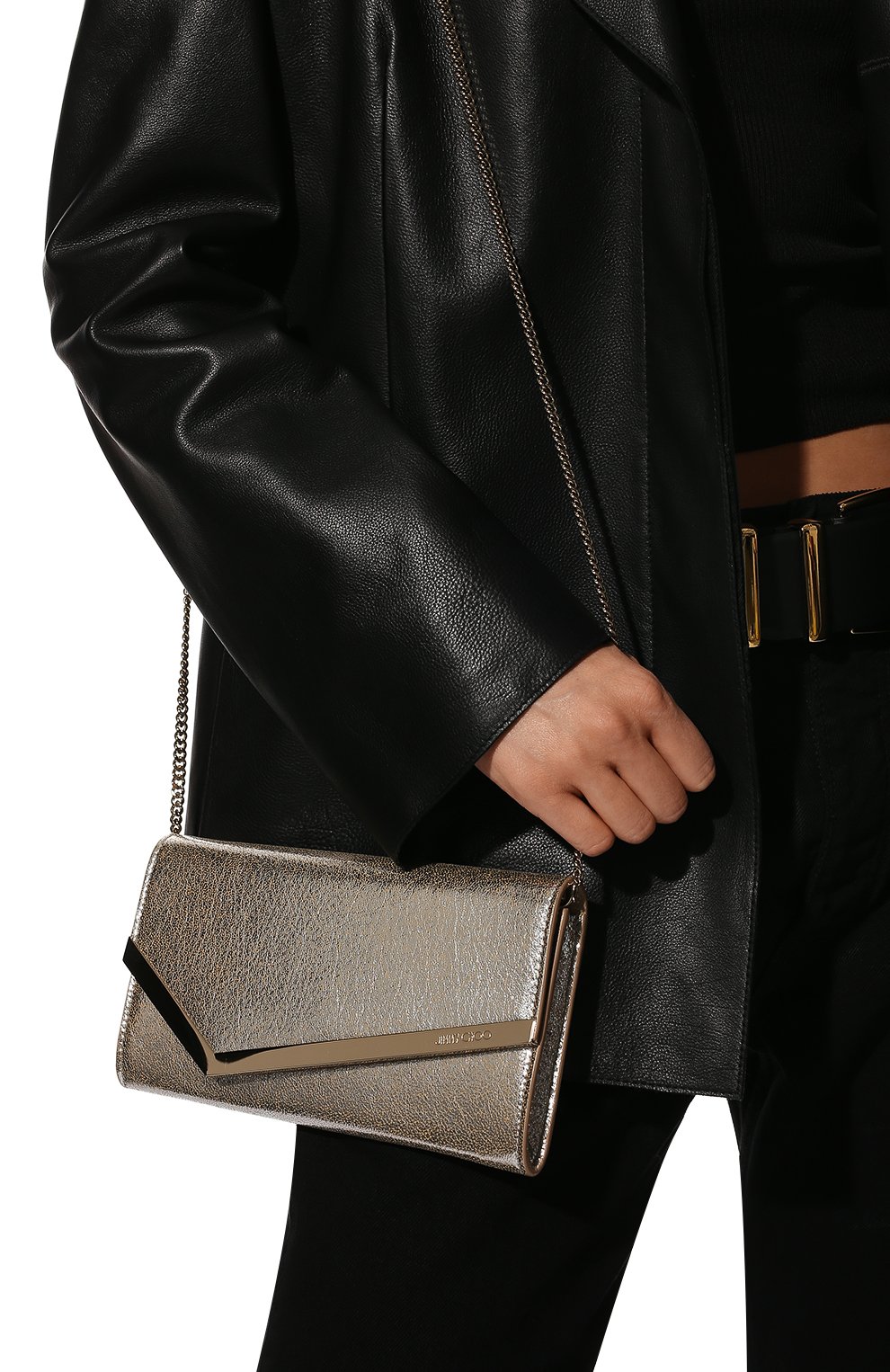 Клатч emmie JIMMY CHOO, арт. EMMIEGLE, фото 2