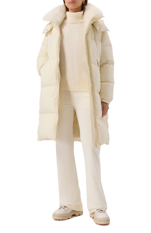 Шерстяной свитер Bogner 86686090 Кремовый  86686090 Фото 2
