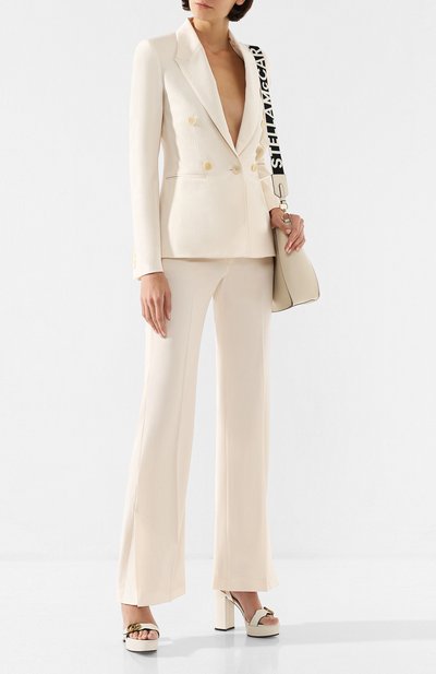 Шерстяной жакет STELLA MCCARTNEY бежевого цвета по цене 122000 руб., арт. 578487/SNB77, фото 2 Шерстяной жакет STELLA MCCARTNEY, арт. 578487/SNB77, фото 2