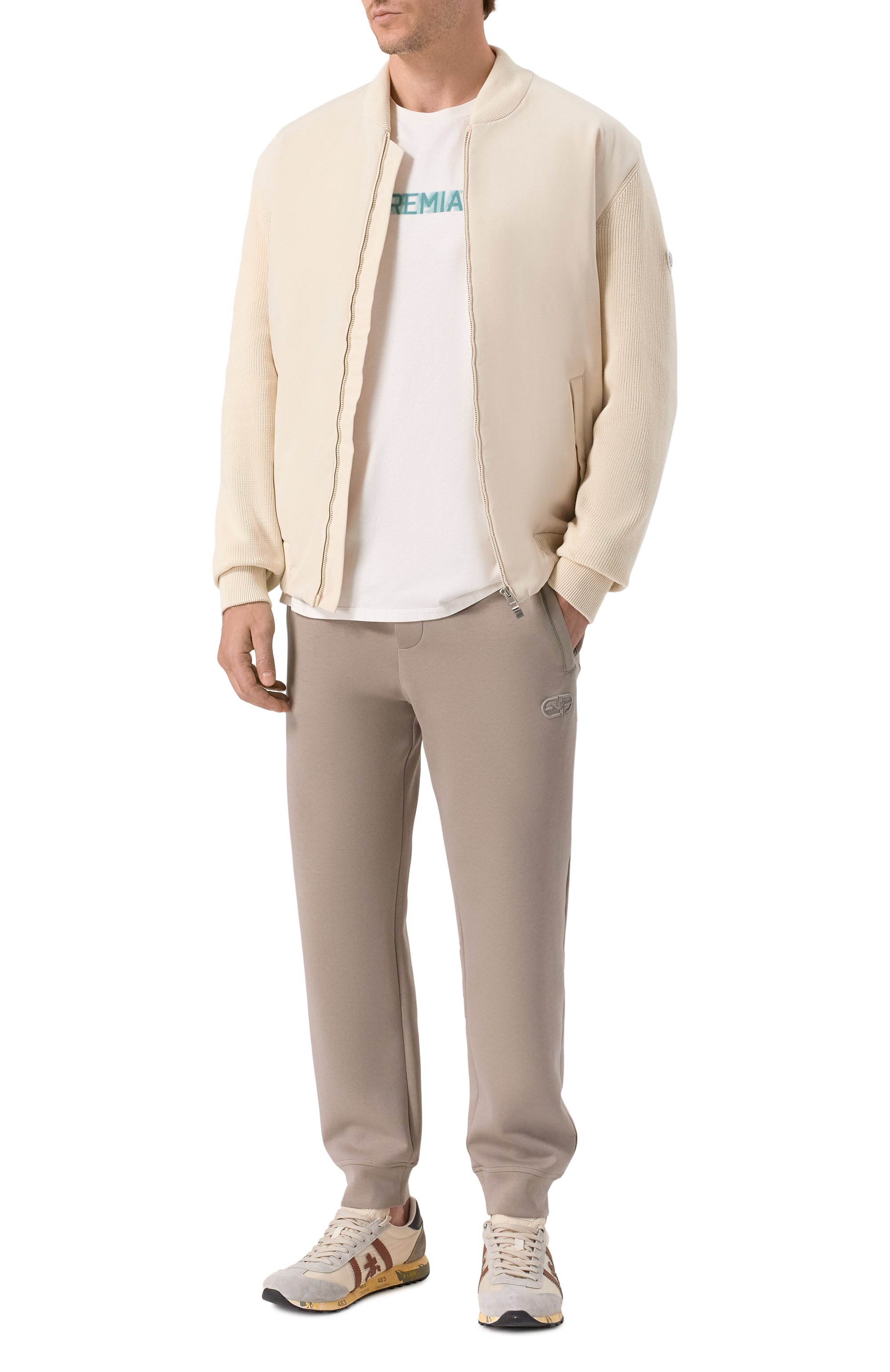 Комбинированный кардиган BOSS, арт. 50556325, фото 2