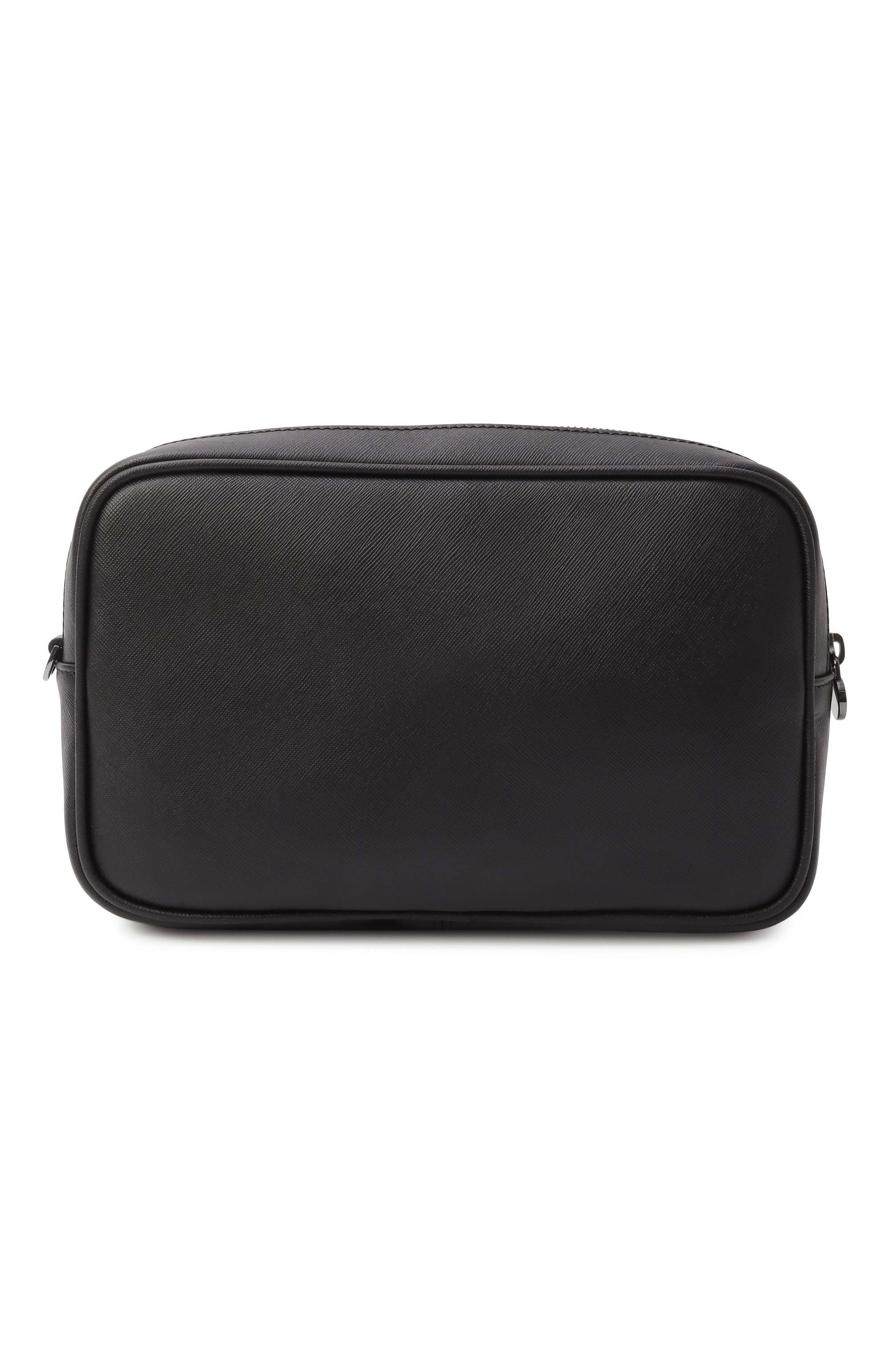 Борсетка KITON черного цвета по цене 107000 руб., арт. UBA0011N0122808, фото 6 Борсетка KITON, арт. UBA0011N0122808, фото 6