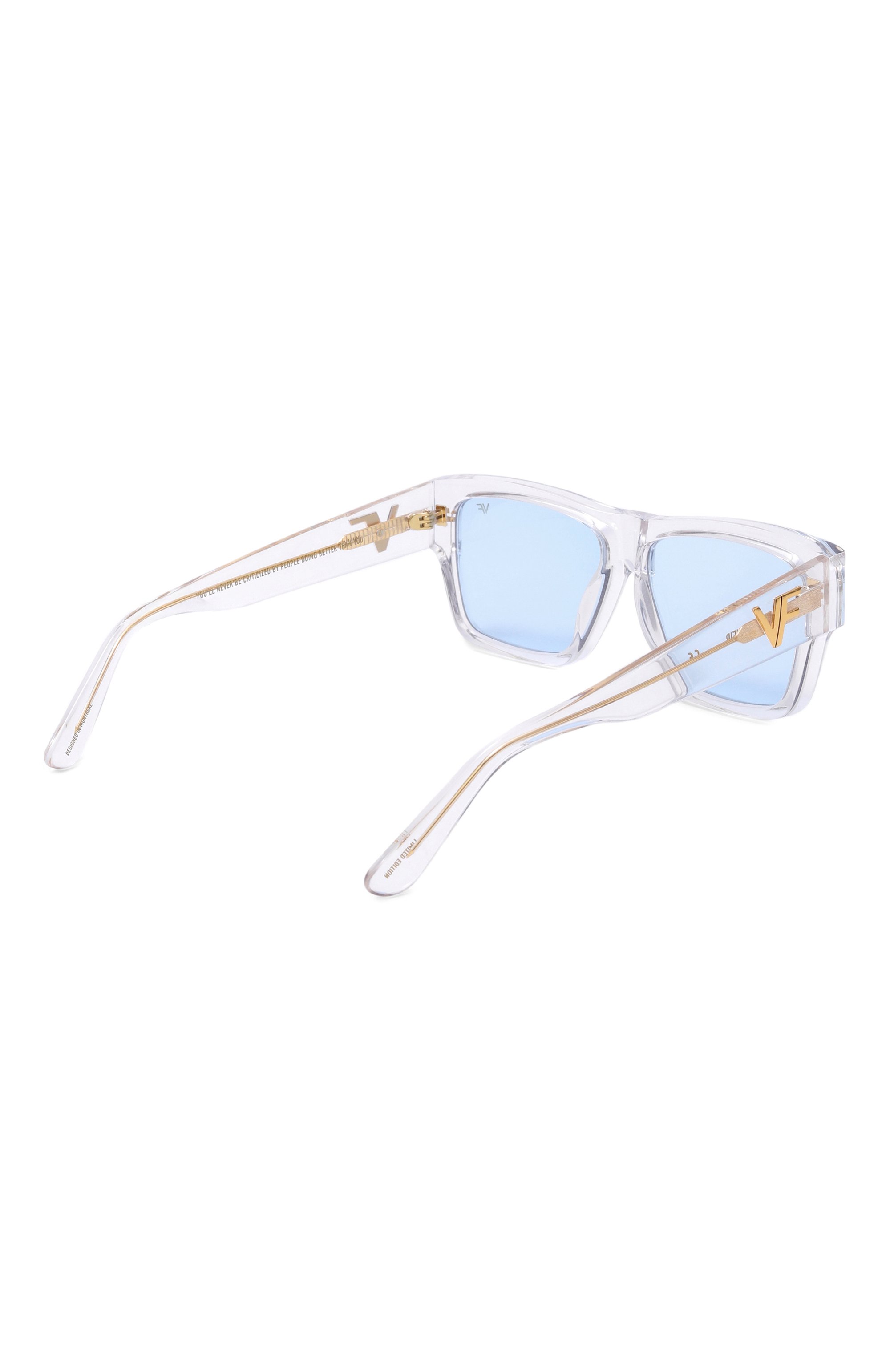 Солнцезащитные очки VINTAGE FRAMES, арт. HEIR TRANSLUCENT/LIGHT BLUE, фото 5