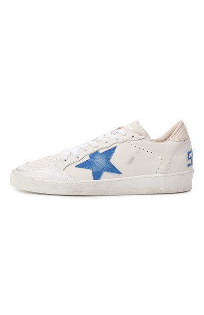 Кожаные кеды ball star GOLDEN GOOSE DELUXE BRAND, арт. GMF00851.F006781, фото 4