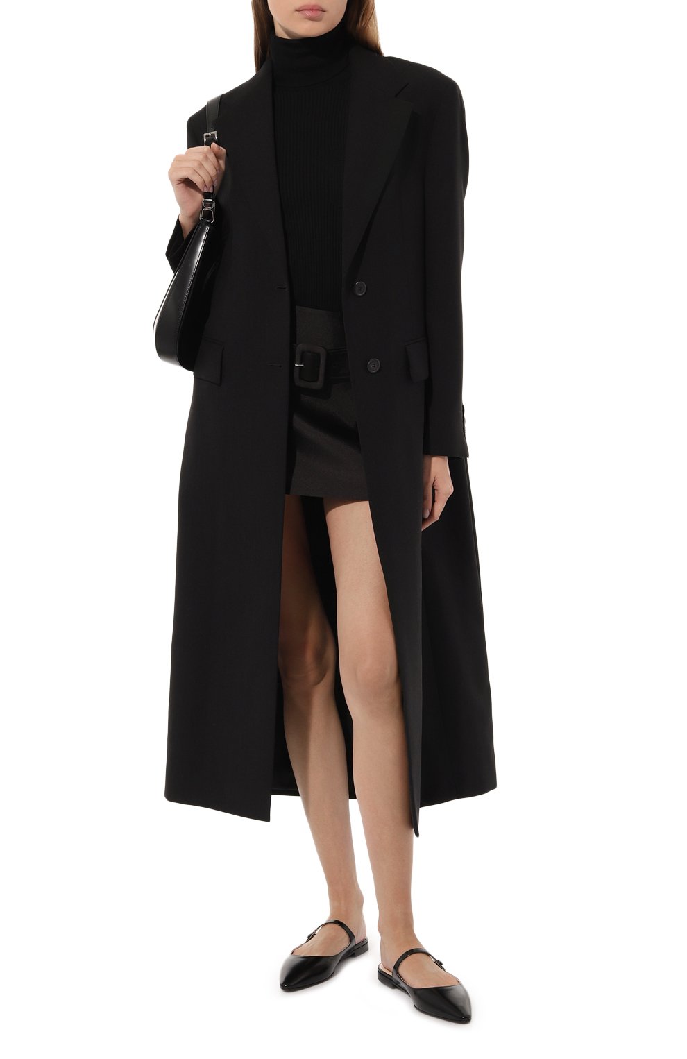 Кожаные сабо PRADA, арт. 1F534L-055-F0002-015, фото 2