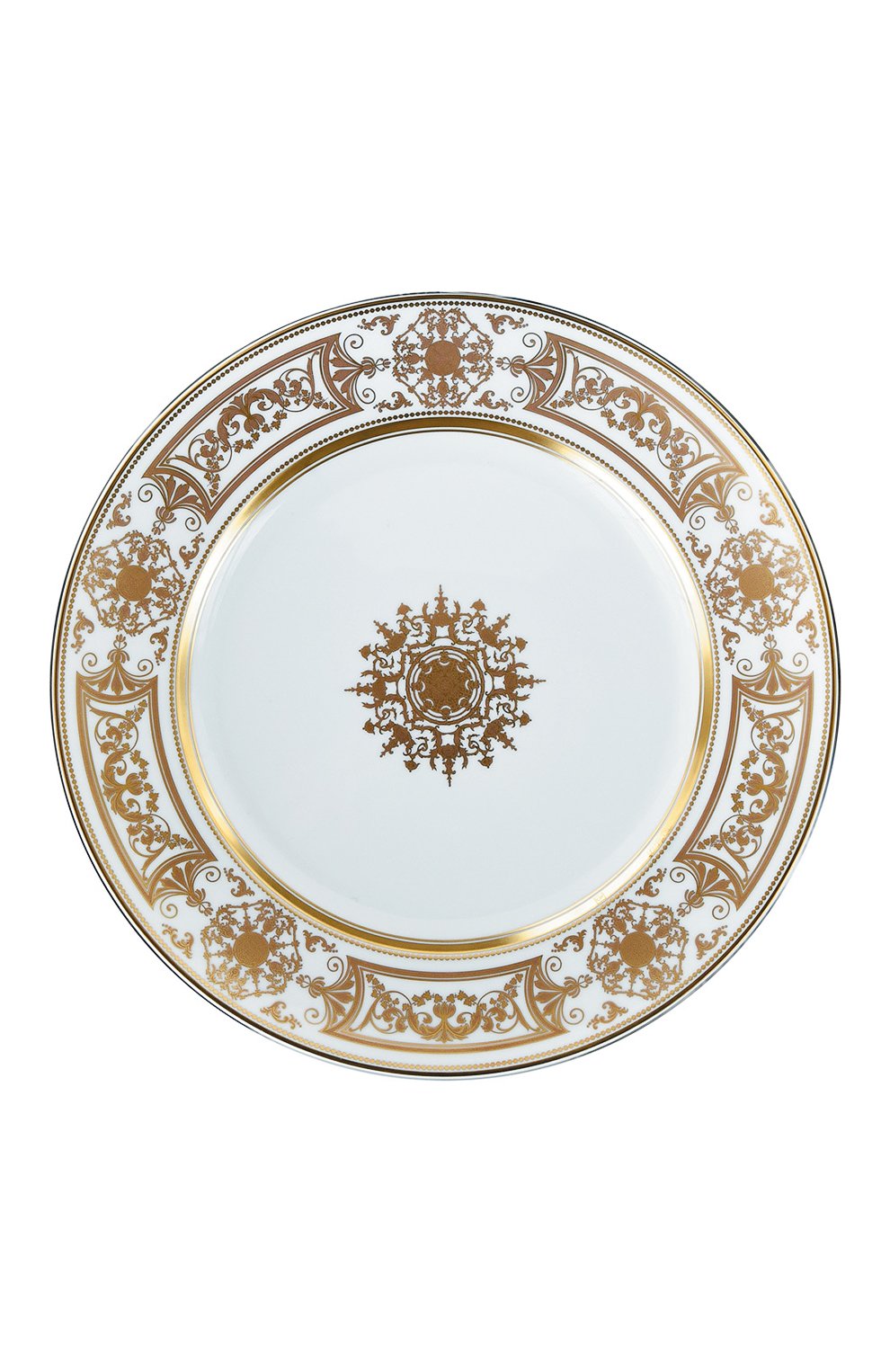 Тарелка aux rois or BERNARDAUD золотого цвета по цене 43150 руб., арт. 1847/13, фото 1 Тарелка aux rois or BERNARDAUD, арт. 1847/13, фото 1