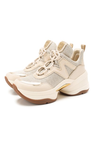 Текстильные кроссовки olympia MICHAEL MICHAEL KORS, арт. 43R00LFS5D, фото 1