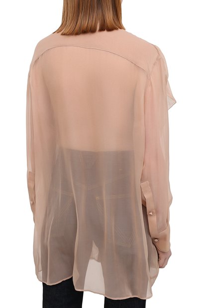 Шелковая блузка VALENTINO, арт. VB0AB2F02UP, фото 4