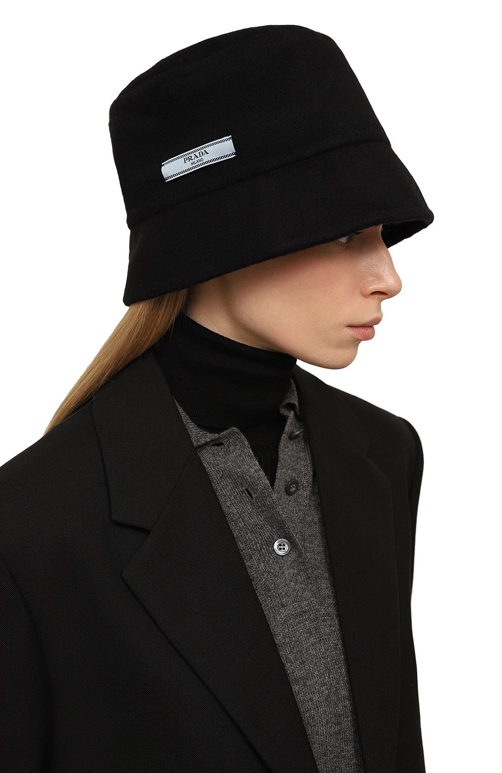 Кашемировая панама PRADA, арт. 1HC137-1YA9-F0D9M, фото 2