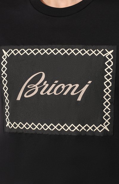 Хлопковая футболка BRIONI, арт. UJCH0L/08638, фото 5