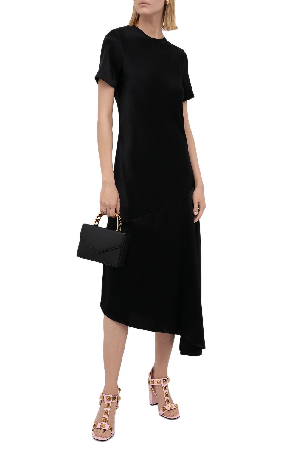 Кожаные босоножки roman stud VALENTINO, арт. WW2S0CR1/ZWM, фото 2