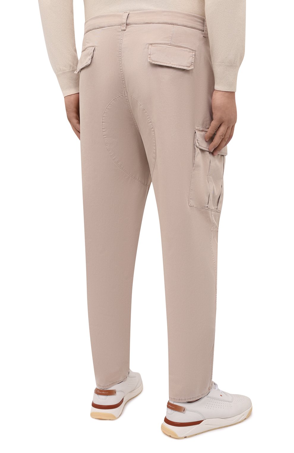 Хлопковые брюки-карго BRUNELLO CUCINELLI, арт. M289LS216W, фото 4