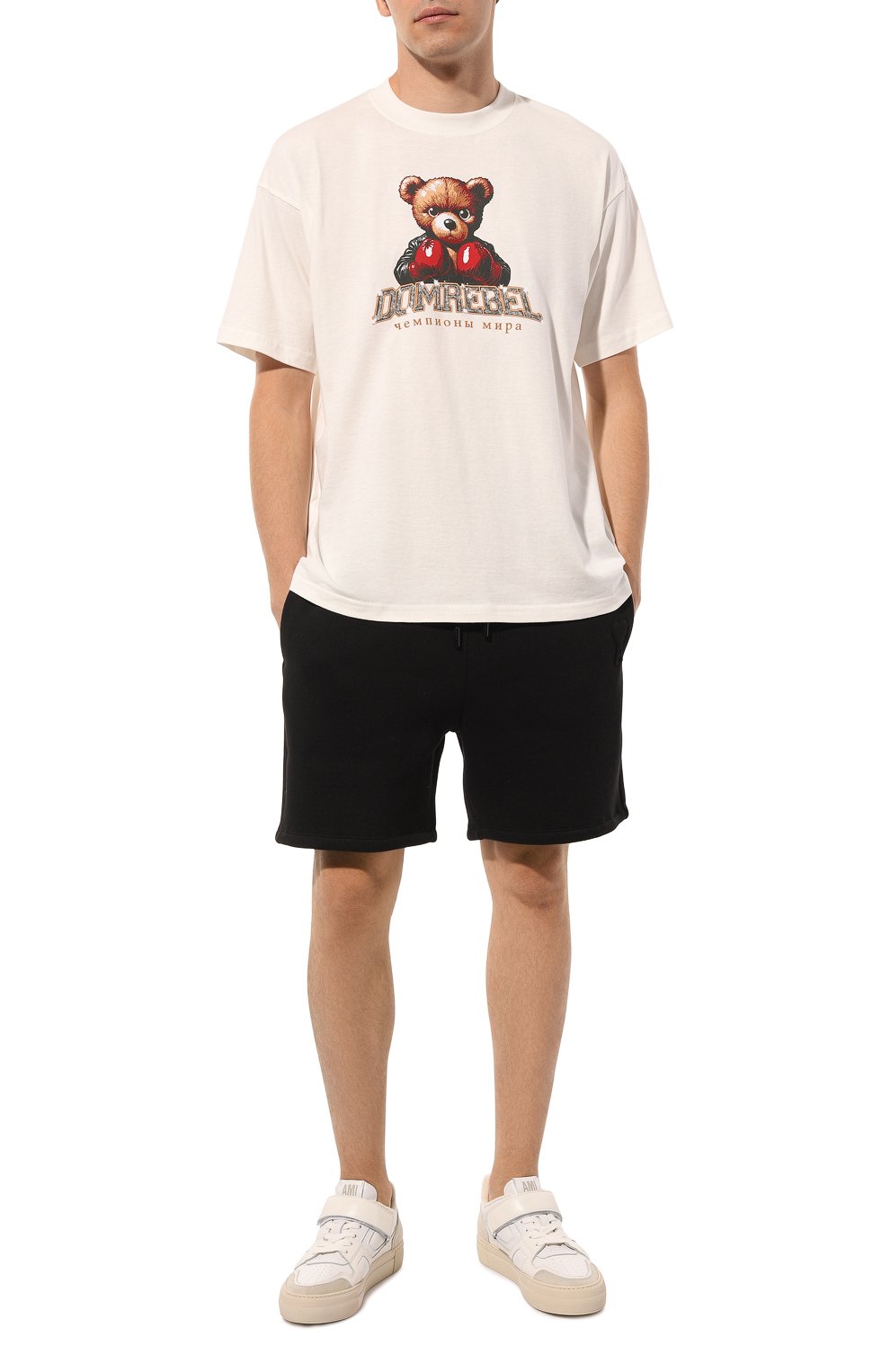 Хлопковая футболка DOMREBEL, арт. M PUNCHLINE/T-SHIRT, фото 2