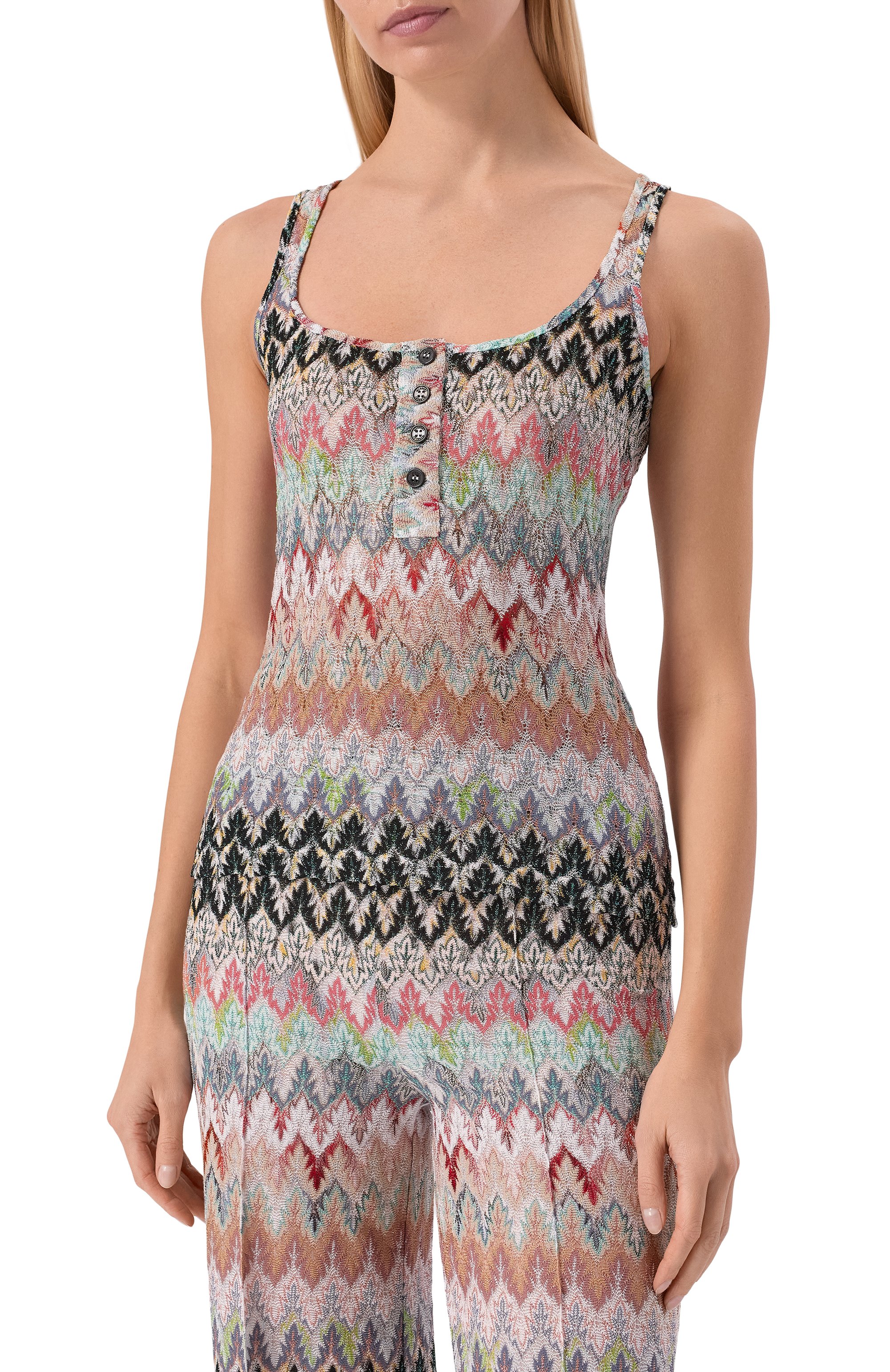 Топ из вискозы и  хлопка MISSONI, арт. DS26SK04/BR014Z, фото 3