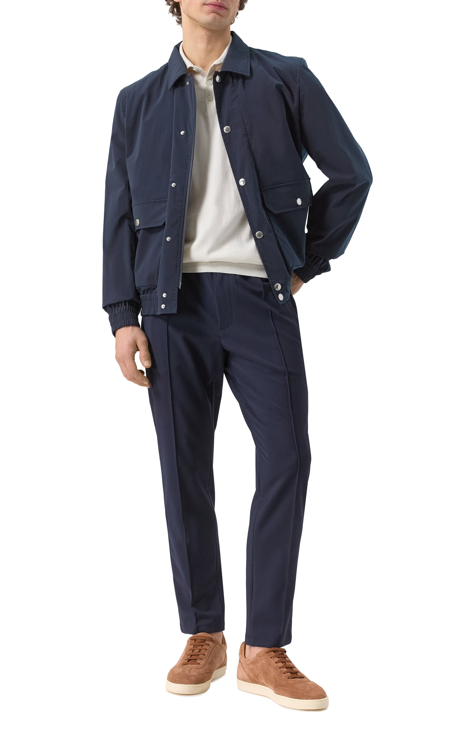 Замшевые кеды BRUNELLO CUCINELLI, арт. MZUSILN311, фото 2