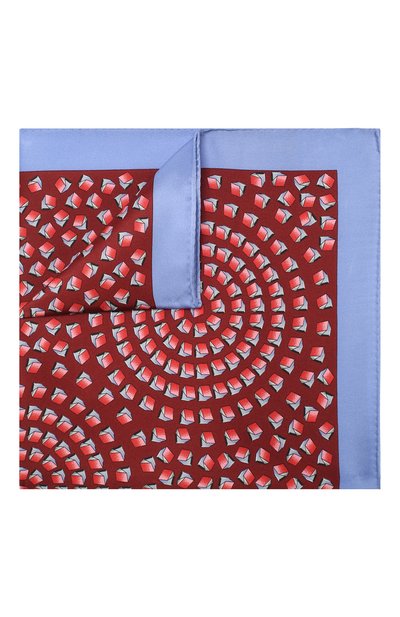 Комплект из галстука и платка LANVIN красного цвета по цене 17550 руб., арт. 4253/TIE SET, фото 3 Комплект из галстука и платка LANVIN, арт. 4253/TIE SET, фото 3
