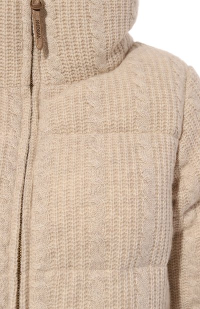 Пуховик RUDSAK светло-бежевого цвета по цене 142000 руб., арт. 8124719/AMELIE, фото 5 Пуховик RUDSAK, арт. 8124719/AMELIE, фото 5