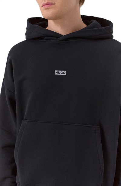 Хлопковое худи HUGO BLUE, арт. 50510724, фото 5