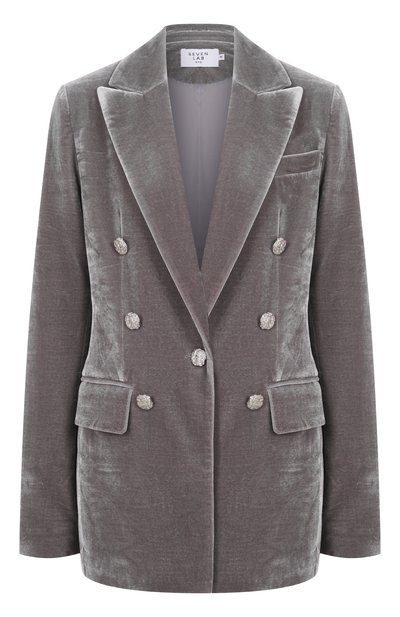 Женский бархатный жакет SEVEN LAB, арт. SSB.10.200.140