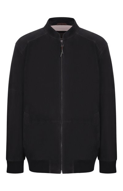 Мужской замшевый бомбер WINDSOR, арт. B0RELL03-L/1300160L