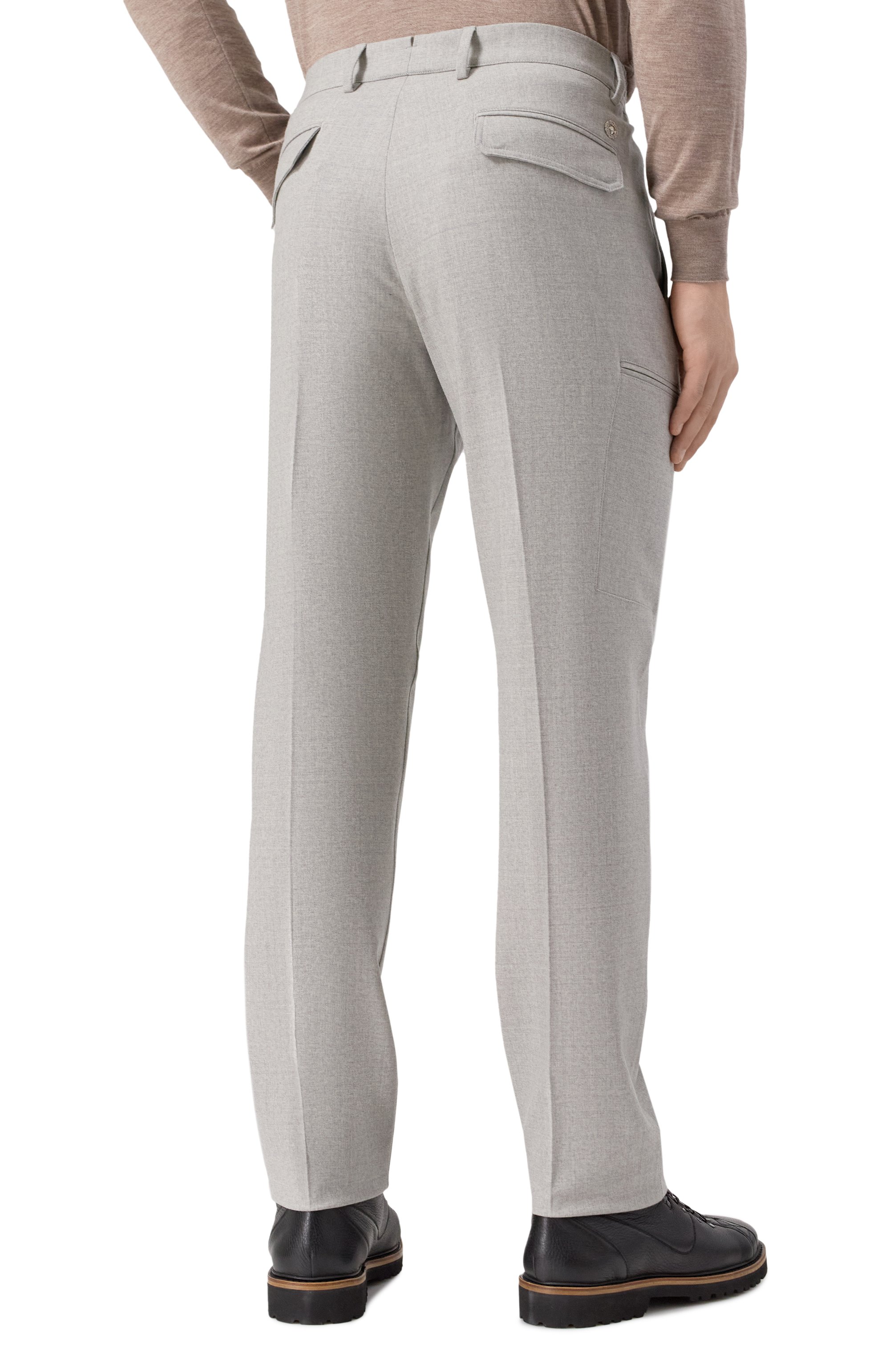 Шерстяные брюки STEFANO RICCI, арт. M1T5300520/W0013R, фото 4