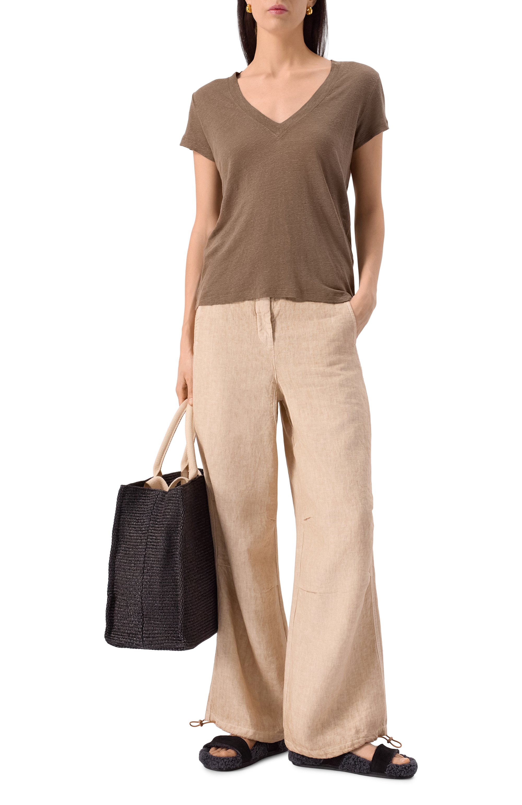 Льняная футболка IRO, арт. WP19R0DE0, фото 2