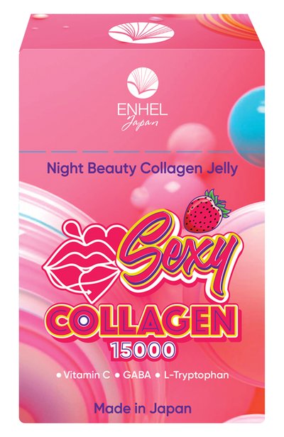 Женского желе для ночной красоты со вкусом клубники night beauty jelly (15шт.) ENHEL BEAUTY, арт. 4589449701748