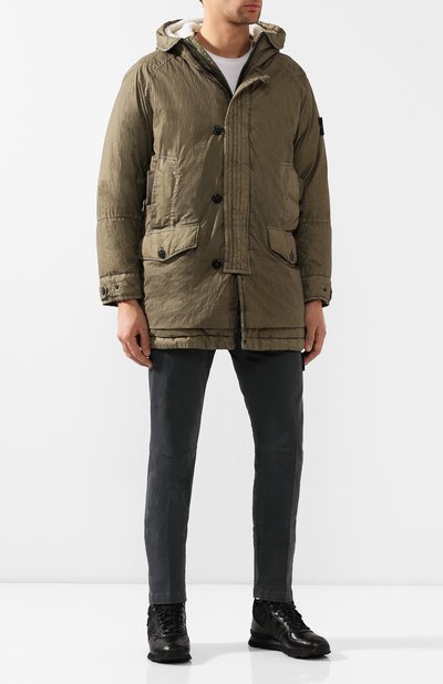 Кожаные кроссовки 574 mid NEW BALANCE, арт. MH574OAC/D, фото 2