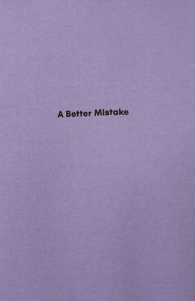 Хлопковый свитшот A BETTER MISTAKE, арт. 03D5TW005 FL004PD, фото 5