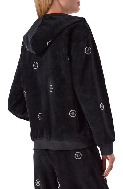 Хлопковая толстовка PHILIPP PLEIN, арт. SAFC WJB1932 PTE003N, фото 4