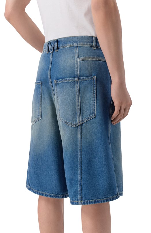 Джинсовые шорты Moschino A0325/0230 Синий  A0325/0230 Фото 4