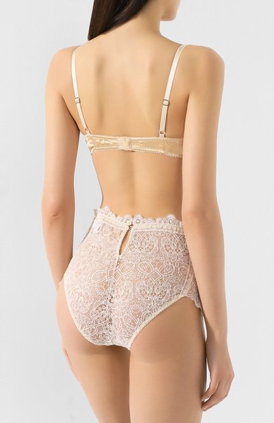 Трусы-шорты ERMANNO SCERVINO светло-бежевого цвета по цене 33600 руб., арт. D354Y342RMJ, фото 3 Трусы-шорты ERMANNO SCERVINO, арт. D354Y342RMJ, фото 3
