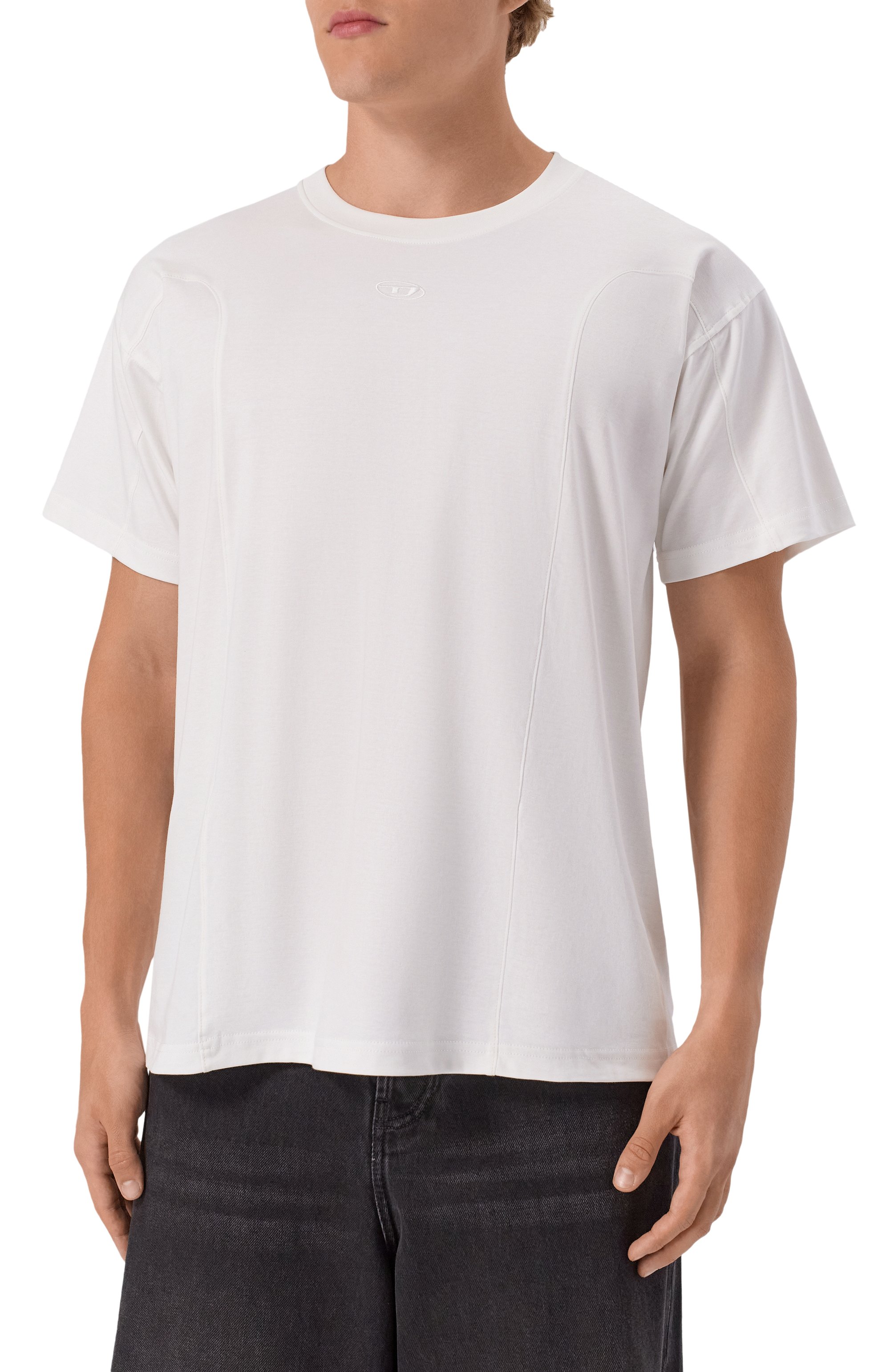 Хлопковая футболка DIESEL, арт. A19524/0AIJU, фото 3