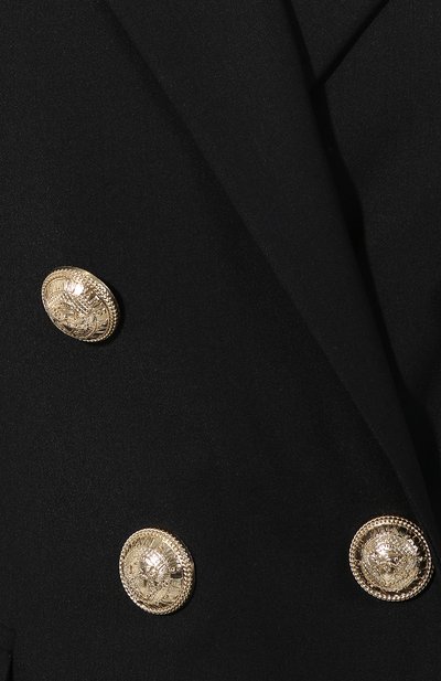 Платье BALMAIN черного цвета по цене 298000 руб., арт. SF16118/W033, фото 5 Платье BALMAIN, арт. SF16118/W033, фото 5