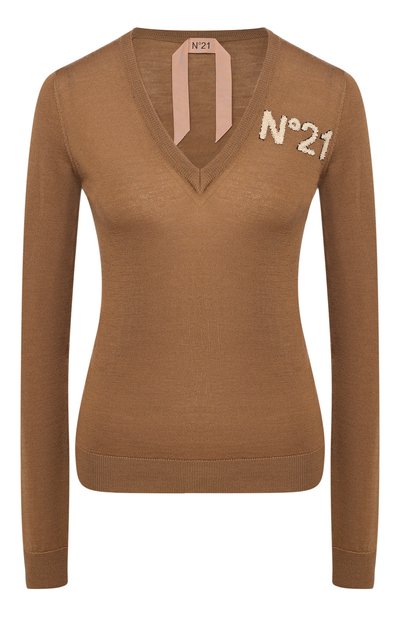 Женский шерстяной пуловер N21, арт. 19I N2M0/A022/7019