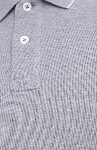 Хлопковое поло BRUNELLO CUCINELLI, арт. M0T739769W, фото 5