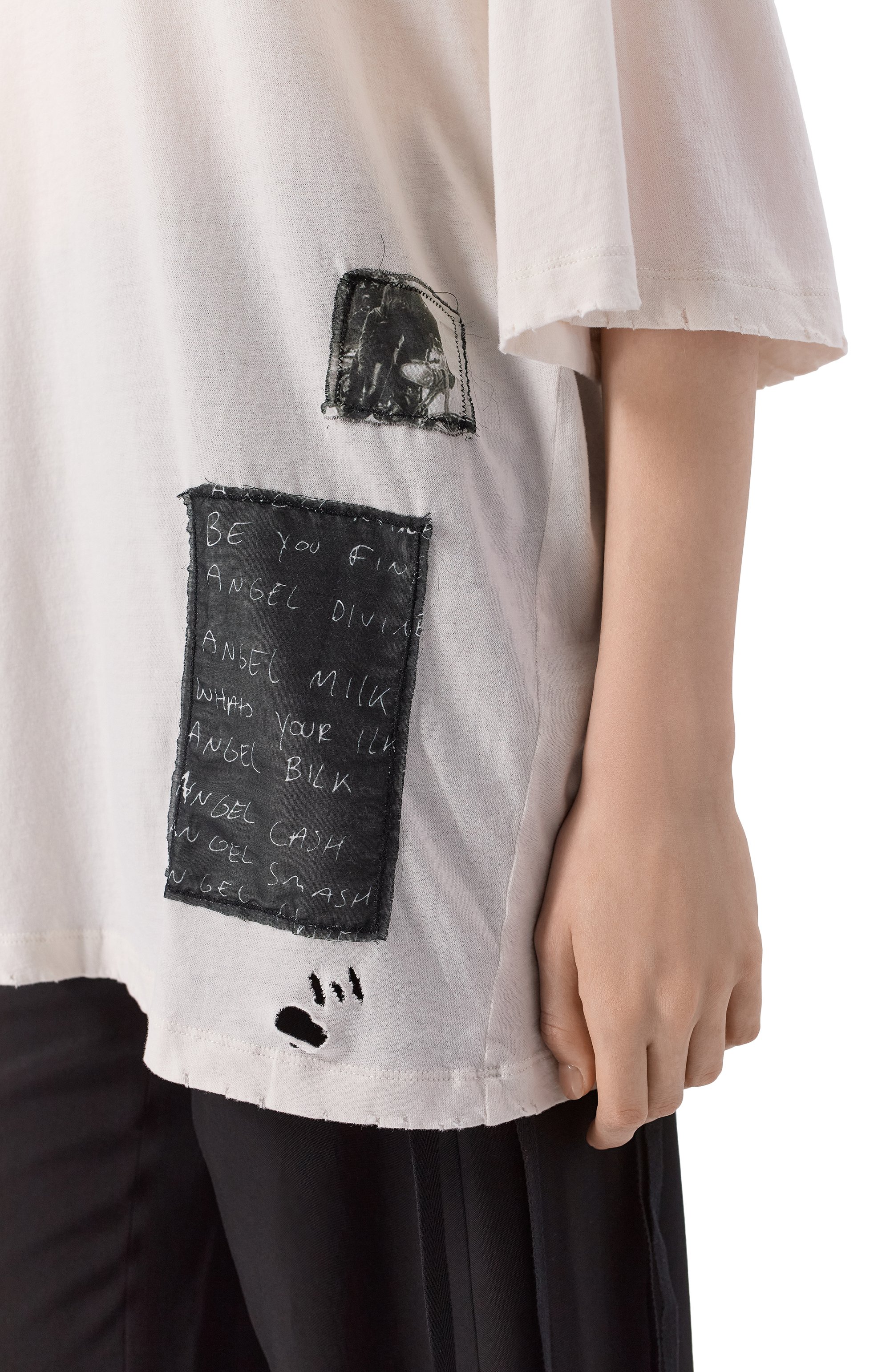 Хлопковая футболка ANN DEMEULEMEESTER, арт. B0013244/FA637, фото 5