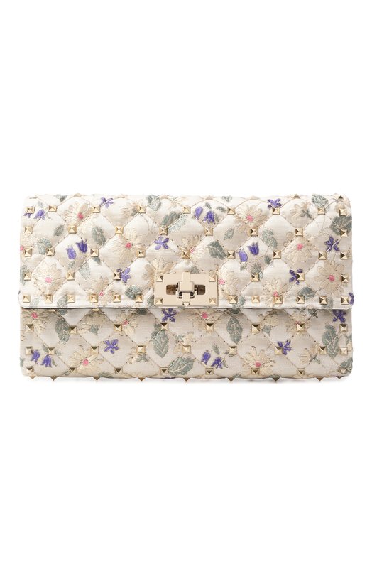 Клатч Rockstud Spike Valentino 7W2B0137/XVC Кремовый 7W2B0137/XVC