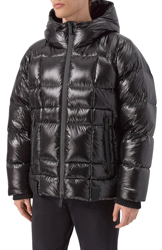 Пуховик Dsquared2 S74AM1611/D35315 Чёрный  S74AM1611/D35315 Фото 3