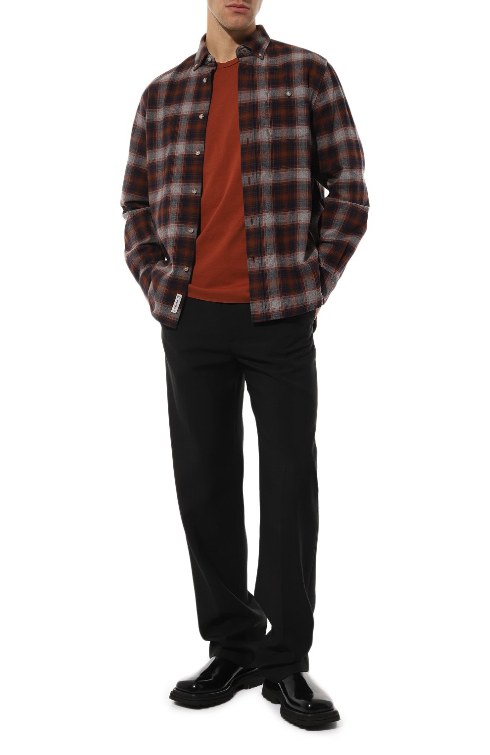 Хлопковая рубашка WOOLRICH, арт. CFWOSI0090MRUT3104, фото 2