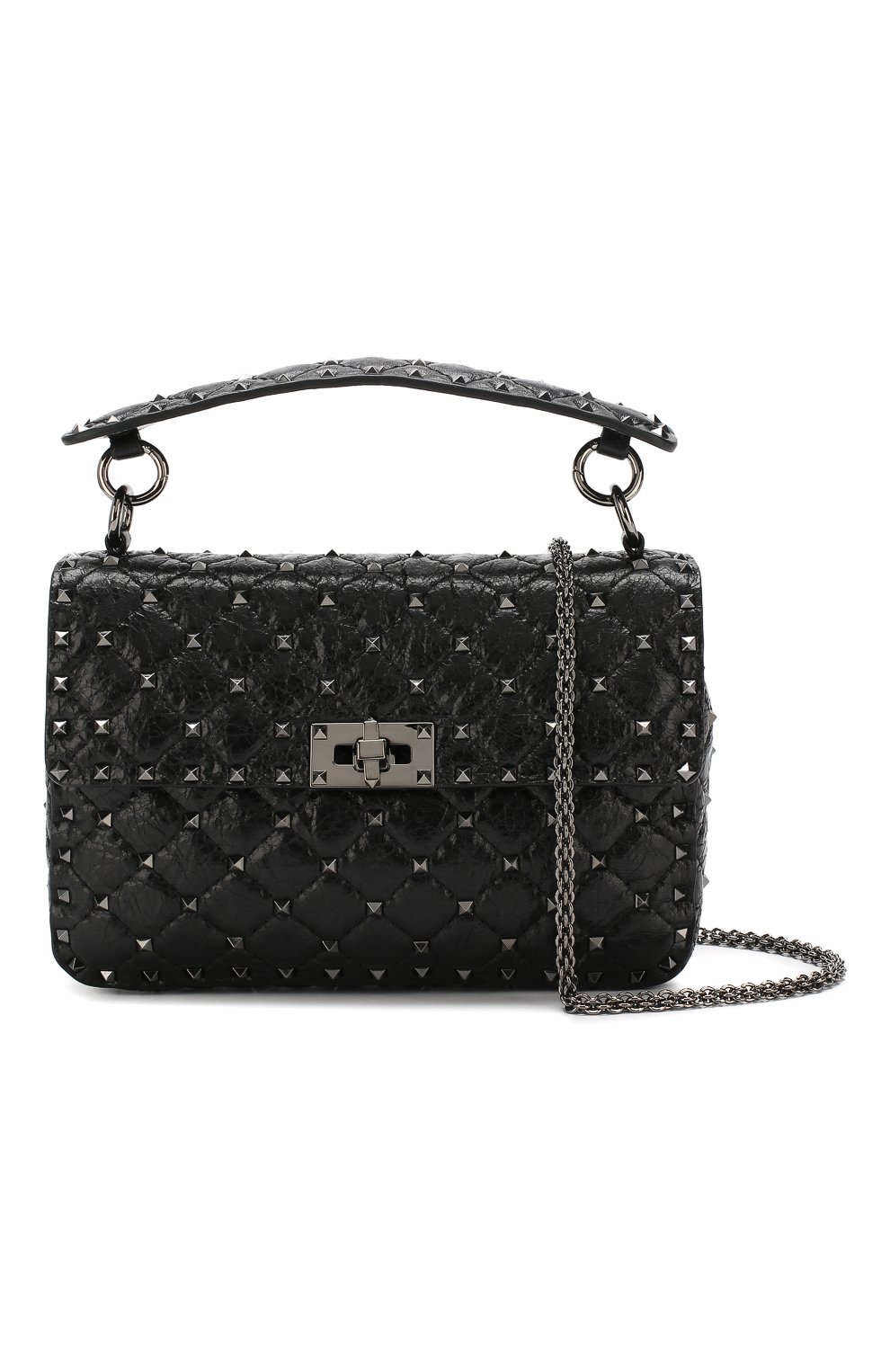 Сумка rockstud spike medium VALENTINO, арт. ZW2B0122/ARD, фото 6