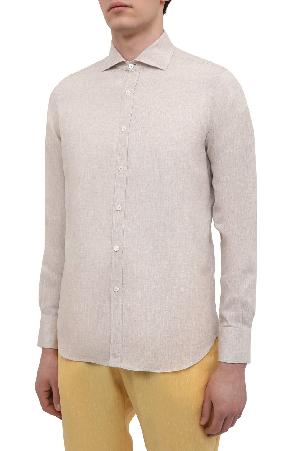 Льняная рубашка CANALI, арт. L7B1/GL02469, фото 3