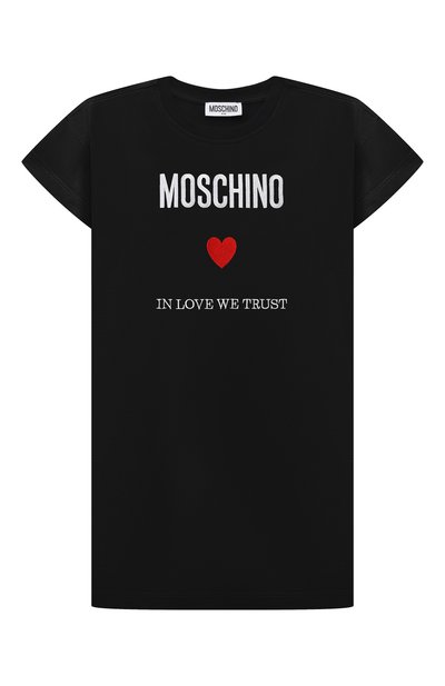 Хлопковое платье MOSCHINO, арт. HDV0EQ/LAA22/4-8