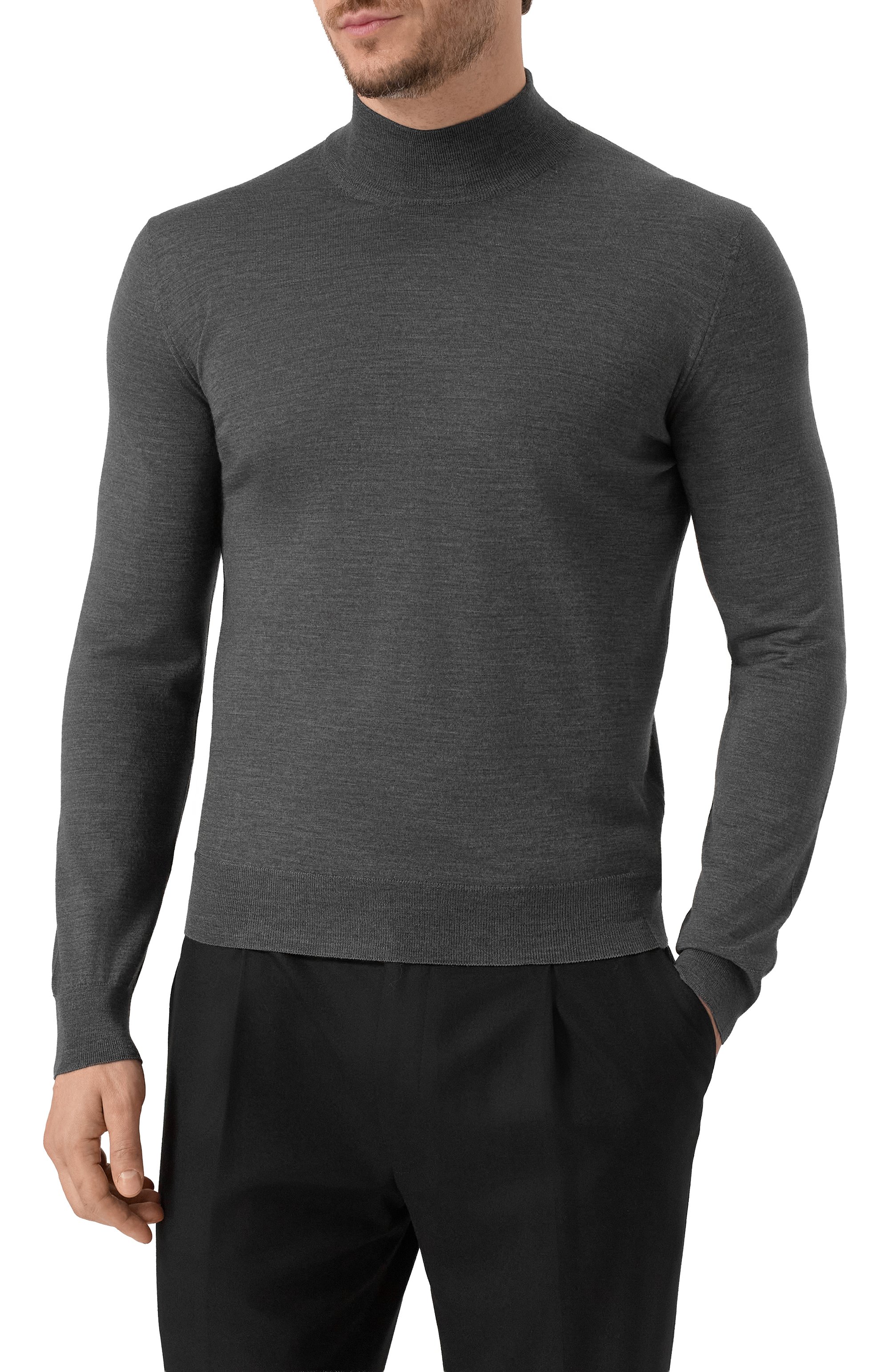 Шерстяная водолазка CORNELIANI, арт. 26M522-2625126, фото 4