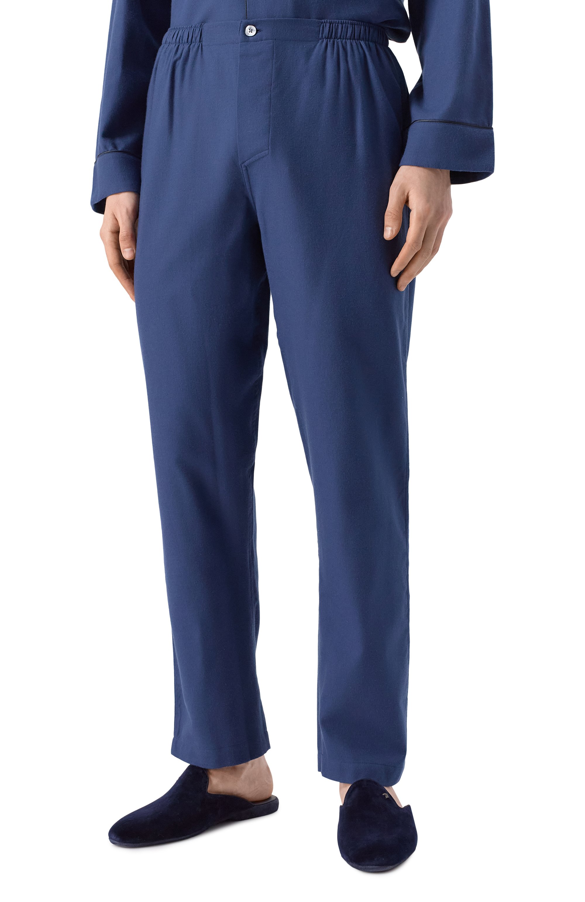 Пижама из хлопка и шерсти ZIMMERLI, арт. 4600-21001, фото 5