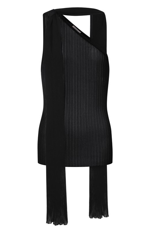 Топ из вискозы 12STOREEZ 125770 Чёрный 125770