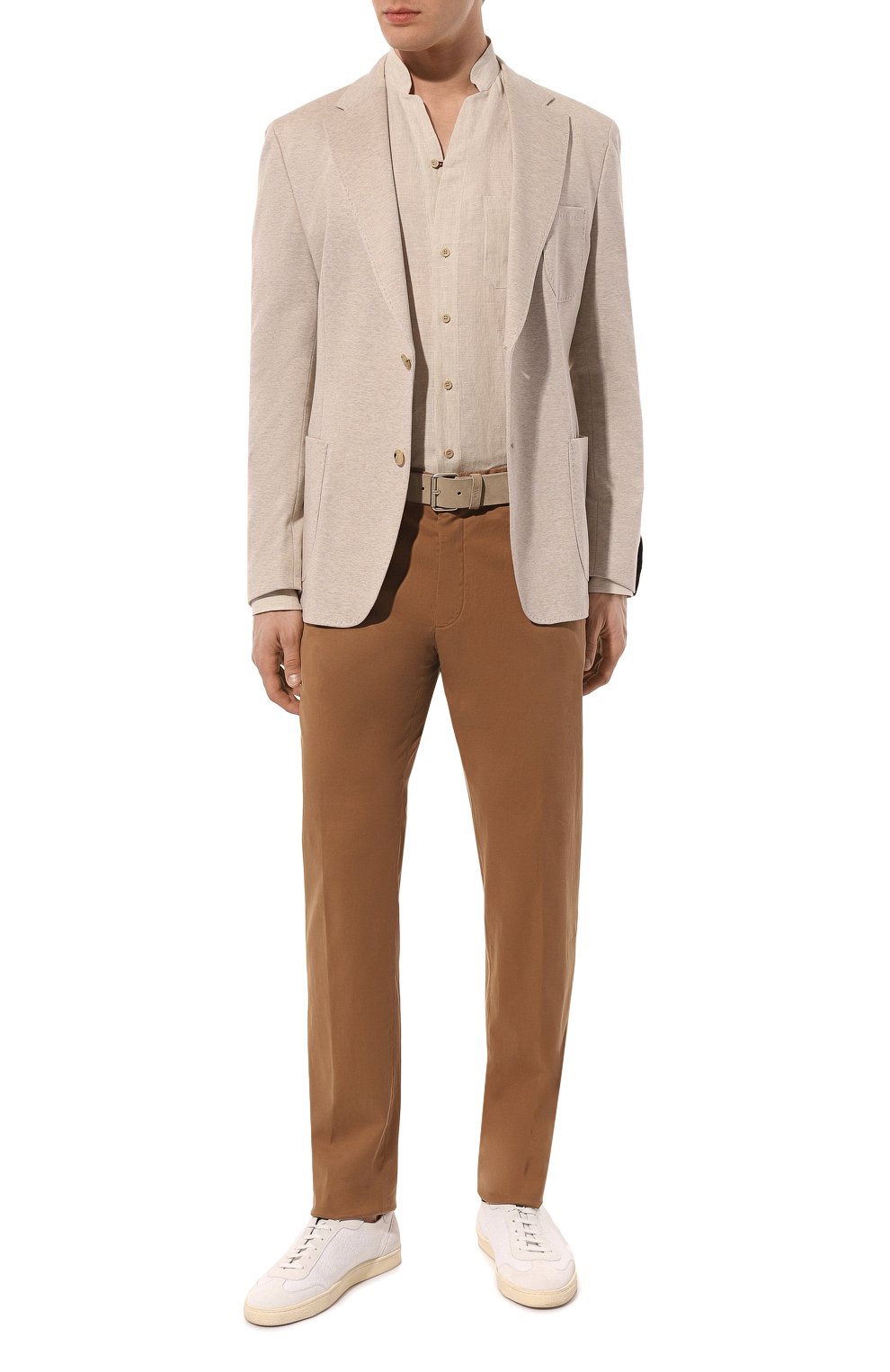 Хлопковые брюки ZEGNA, арт. UDI17A7/TR00, фото 2